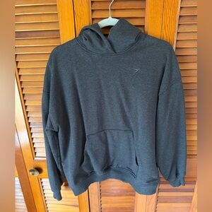 Gymshark Dark Gray Oversized Hoodie size small